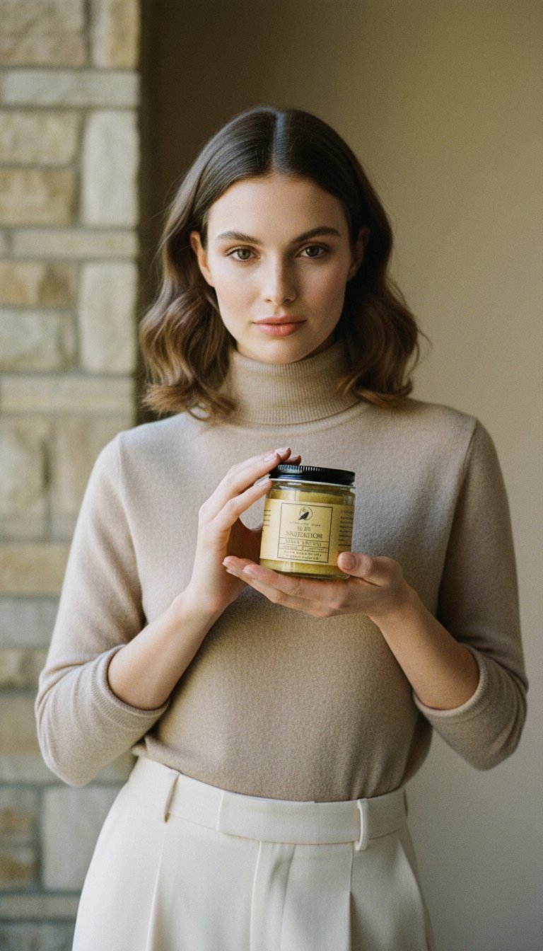 AI product shot of Sun Salutation Body Polish