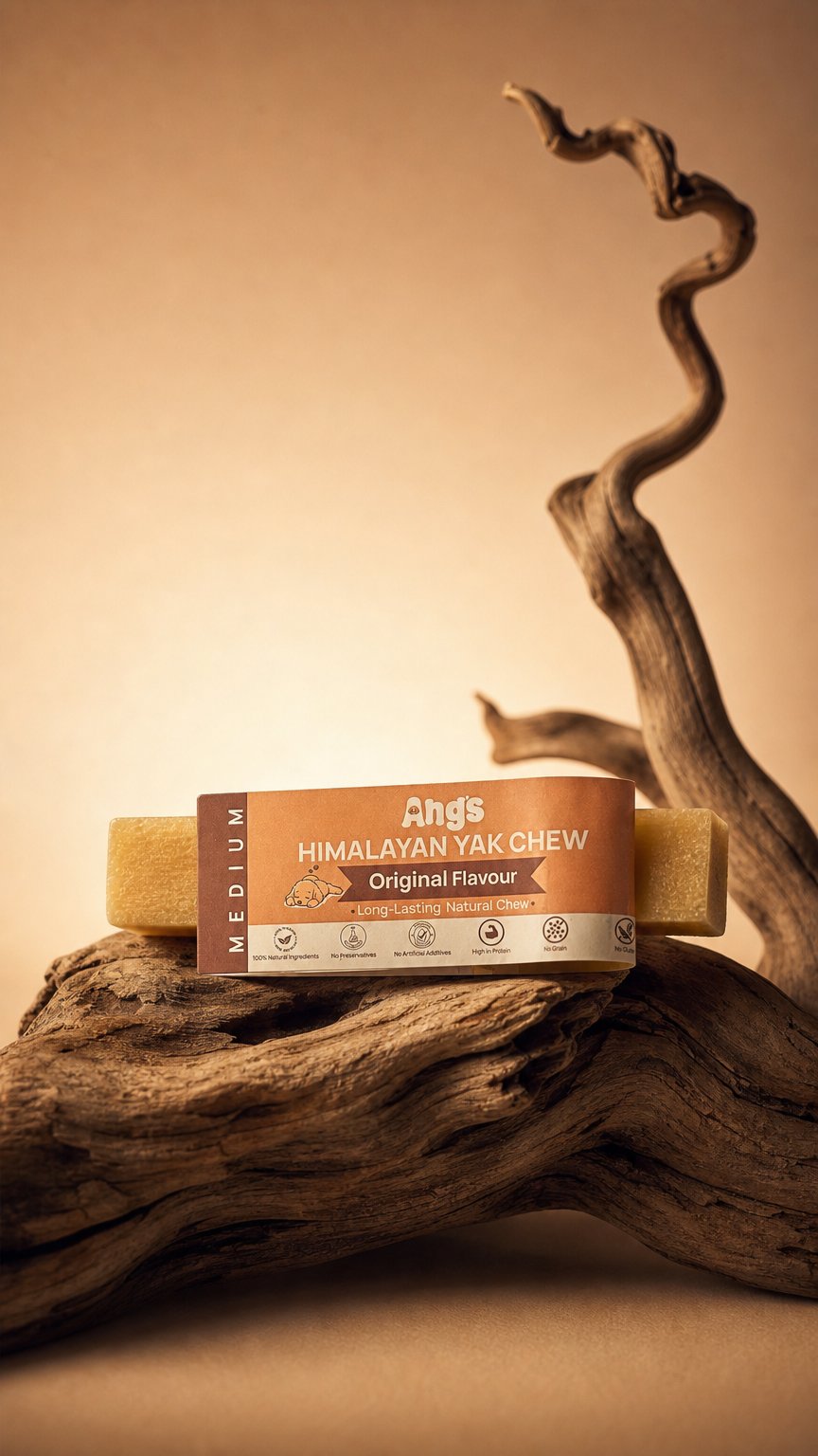 AI product shot of ANGS Natural Yak Chew