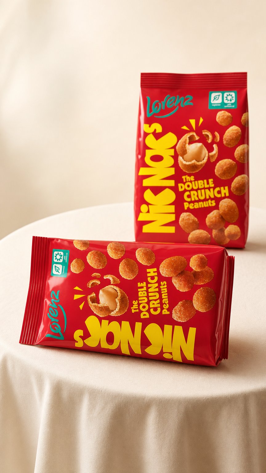 AI product shot of NicNac's Original