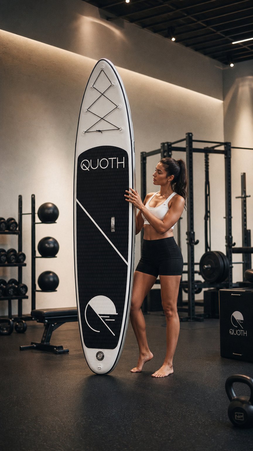 AI product shot of QUOTHLIFE PADDLEBOARD KIT 2026