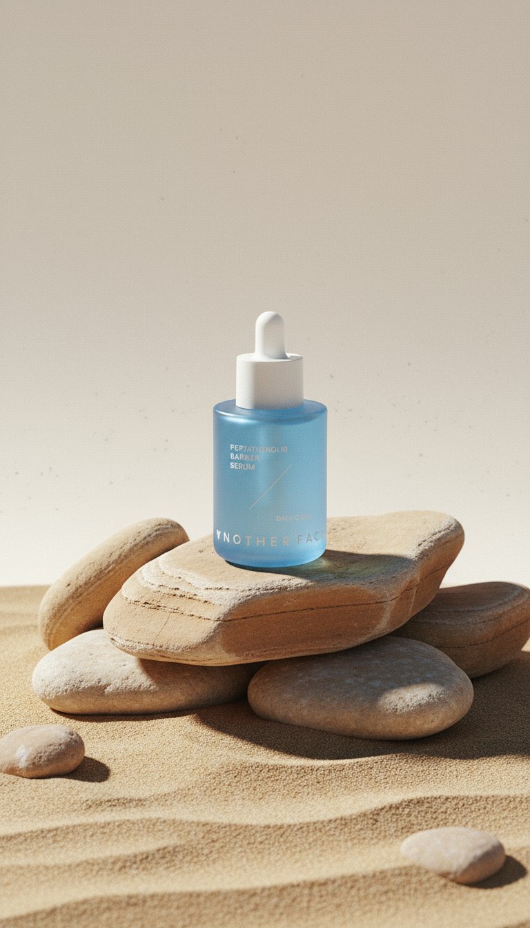 AI product shot of 어나더페이스 펩타테놀10 베리어 세럼 40ml