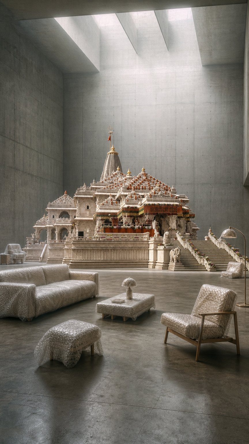 AI product shot of Ram temple consecration under scanner after trust's Rs 124-crore spend on events