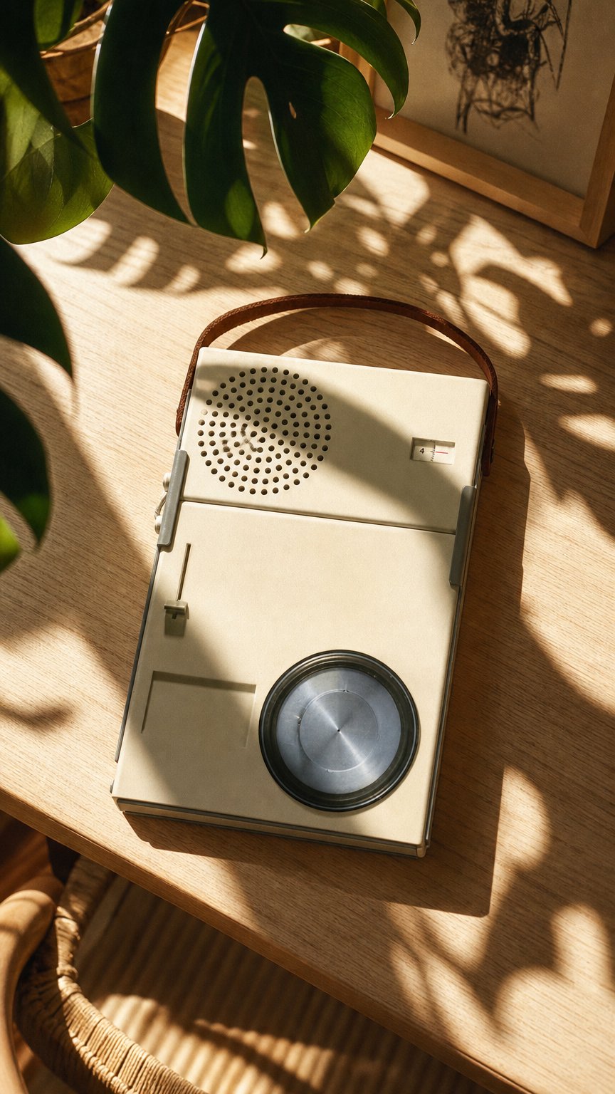 AI product shot of Dieter Rams. Less But Better