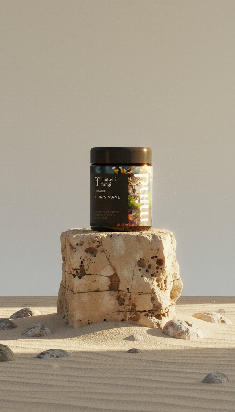 AI product shot of Mind Capsules