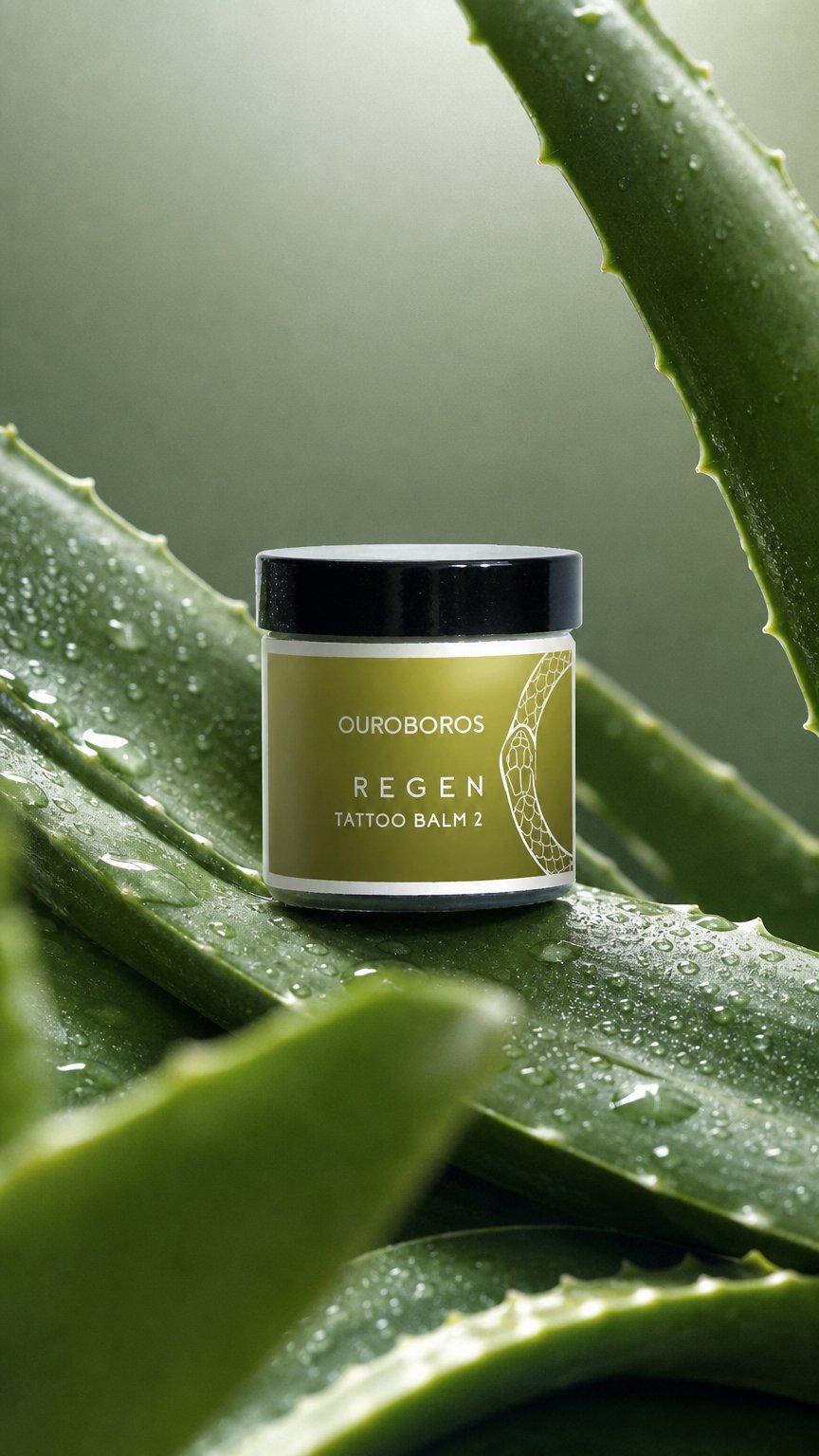AI product shot of Regen Tattoo Balm 2