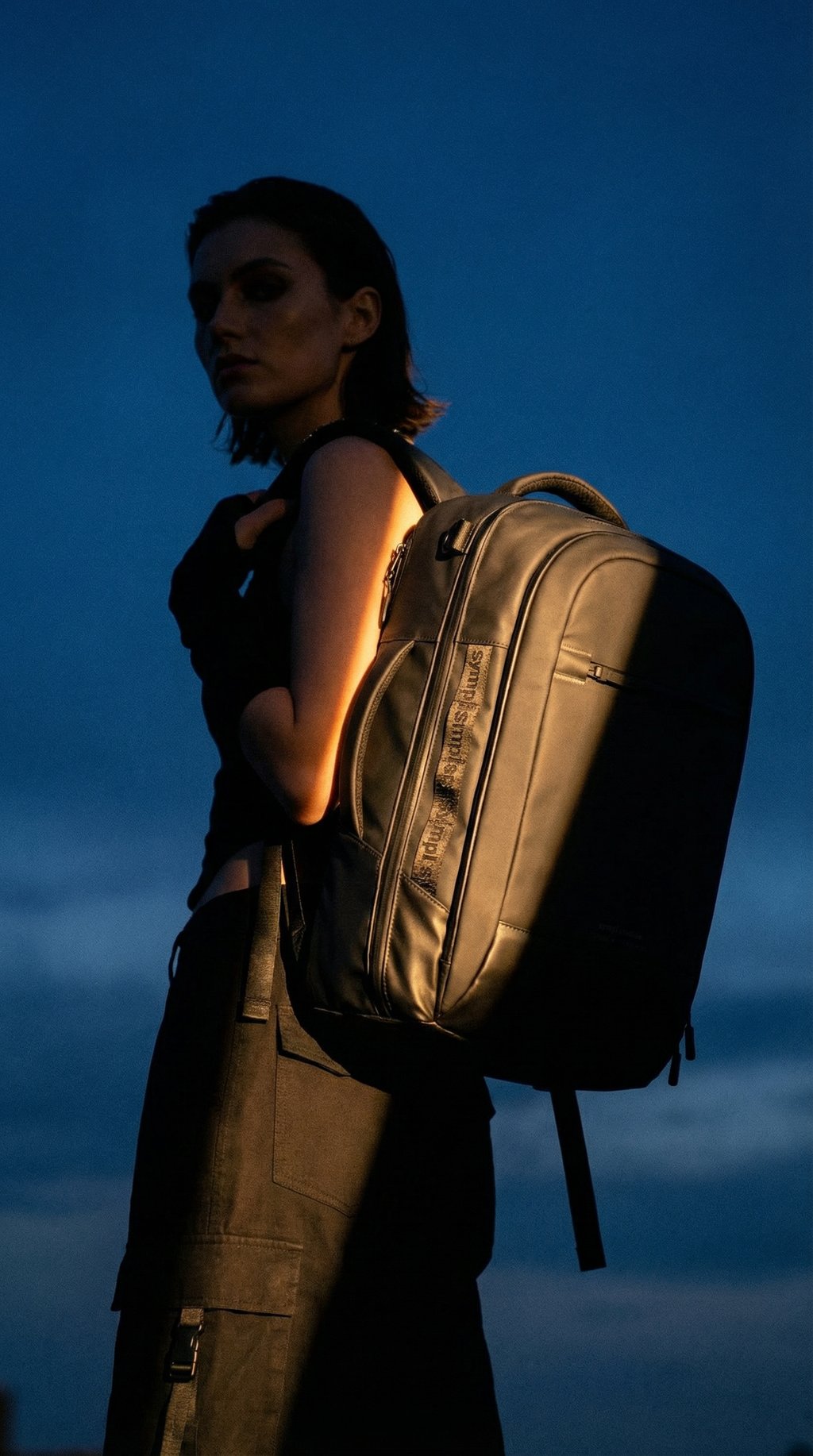 AI product shot of Travel Pack 35L