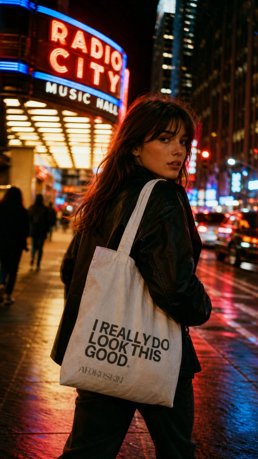 AI product shot of Canvas Tote Bag