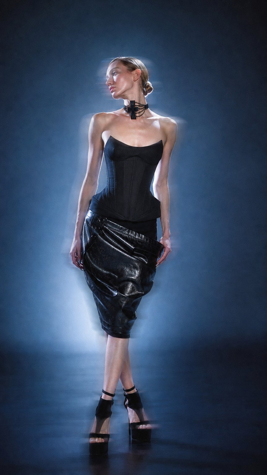 AI product shot of Marilyn Corset
