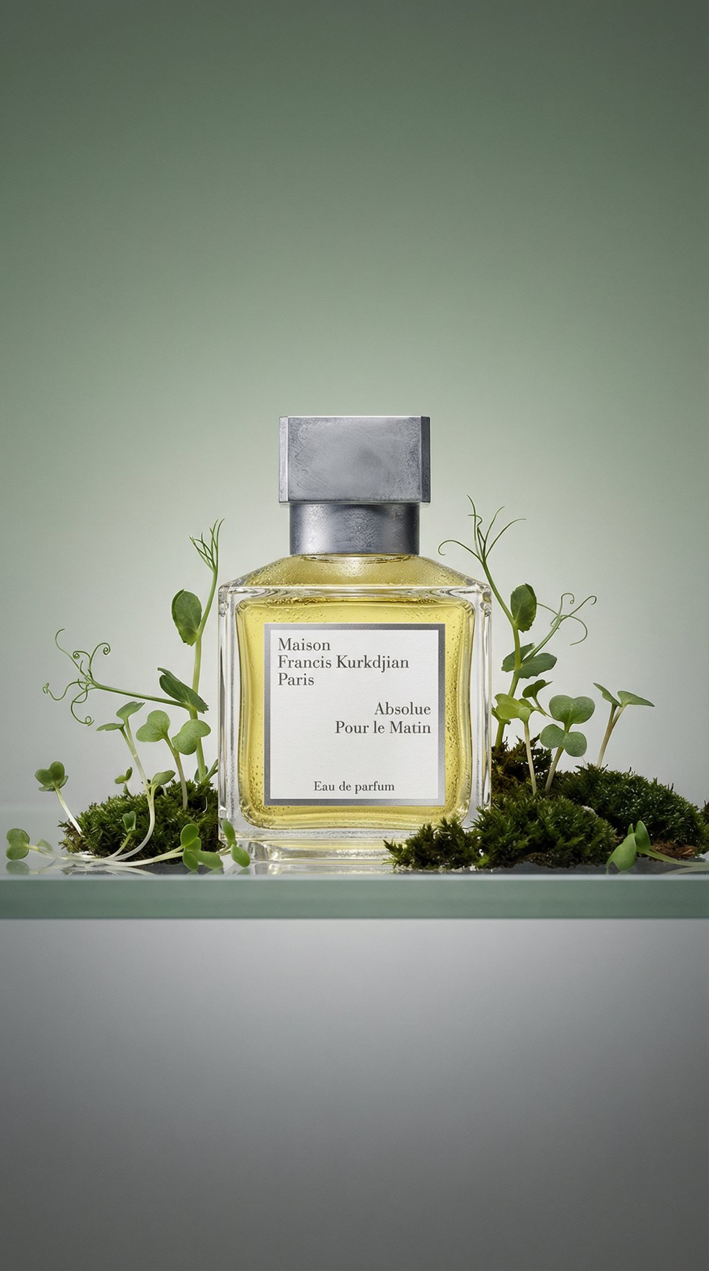 AI product shot of 晨曦印象中性香淡香精 70ml
