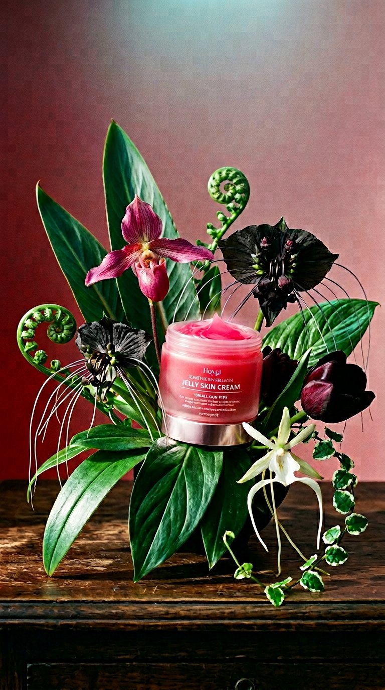 AI product shot of LaLume Collagen Jelly Cream