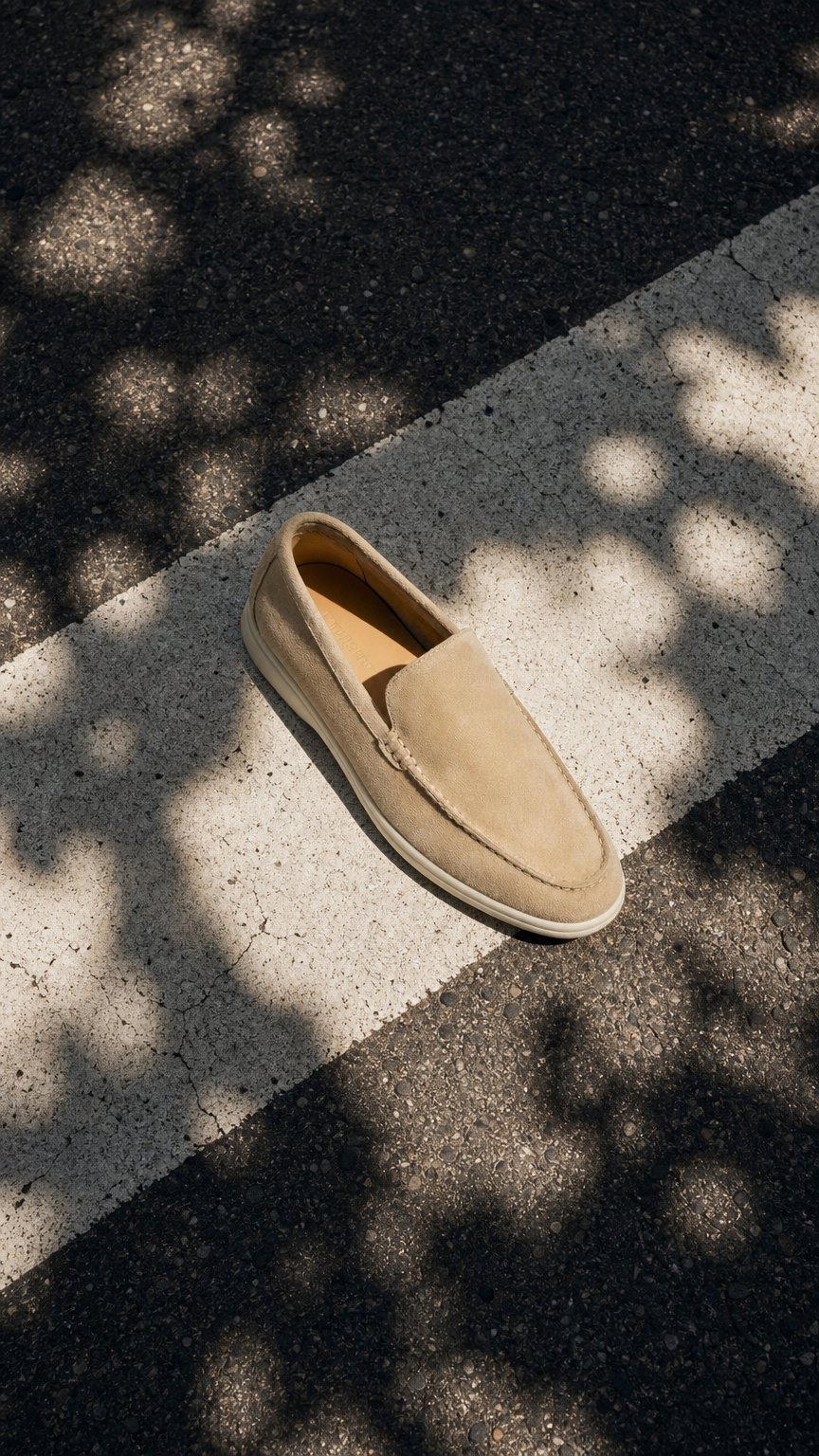 AI product shot of Enzo Suede Loafer