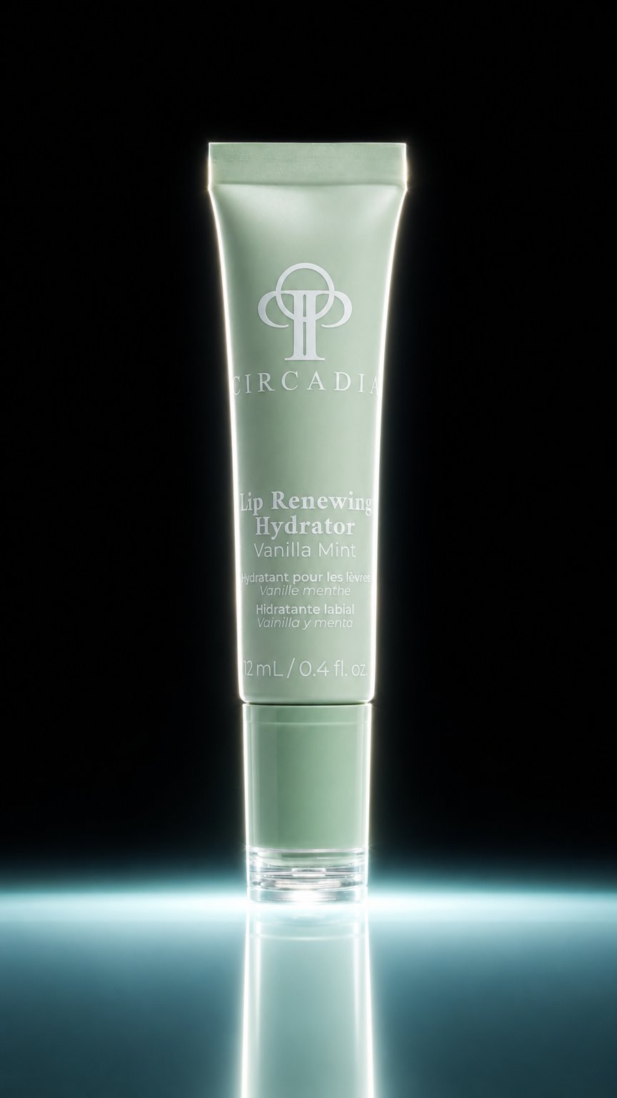 AI product shot of Lip Renewing Hydrator Vanilla Mint