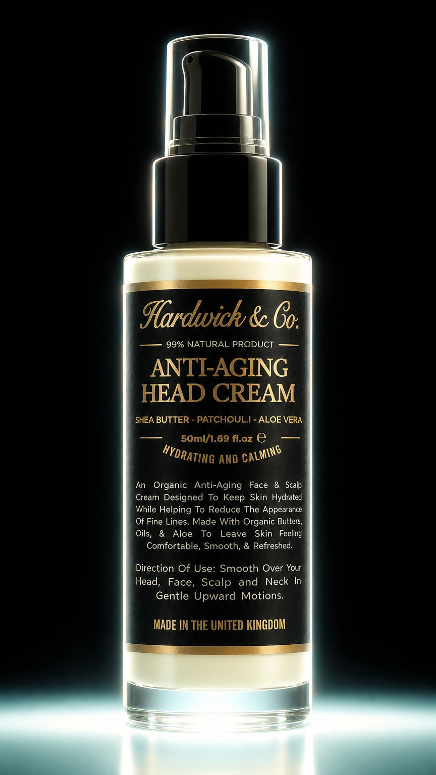 AI product shot of ANTI-AGING DAILY HEAD CREAM - 50ml