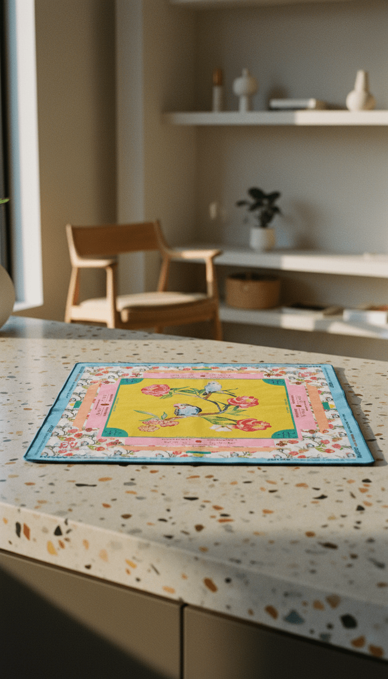 AI product shot of Spring Fling x Brooke Wright Mat