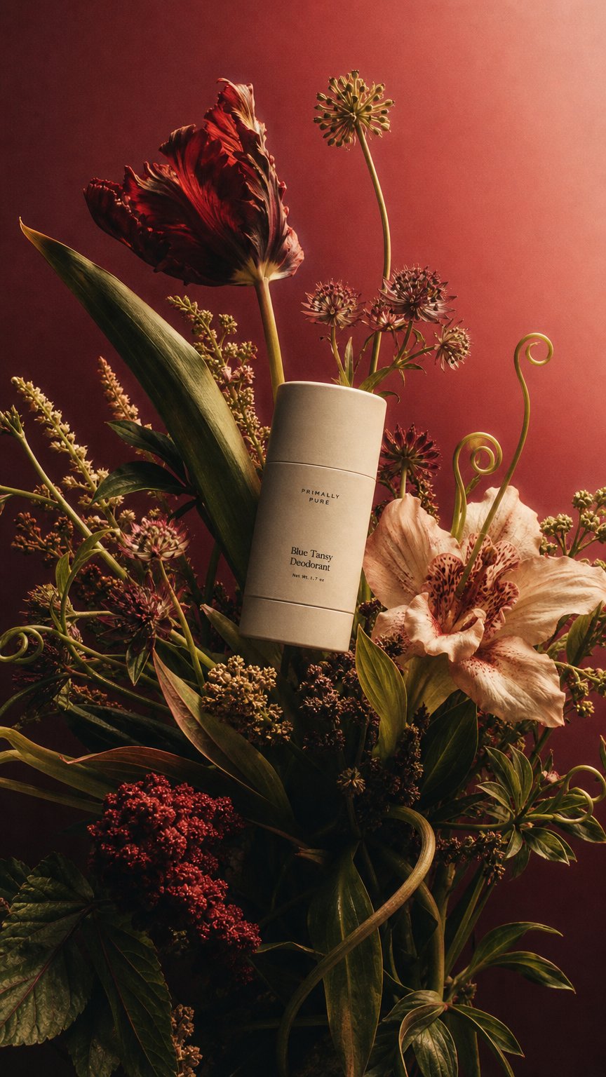 AI product shot of Tallow Deodorant