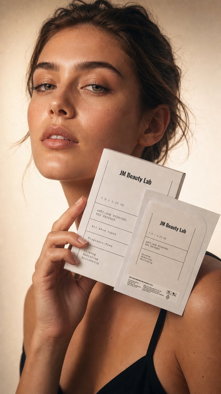 AI product shot of Anti-Age Hydrogel Eye Patches