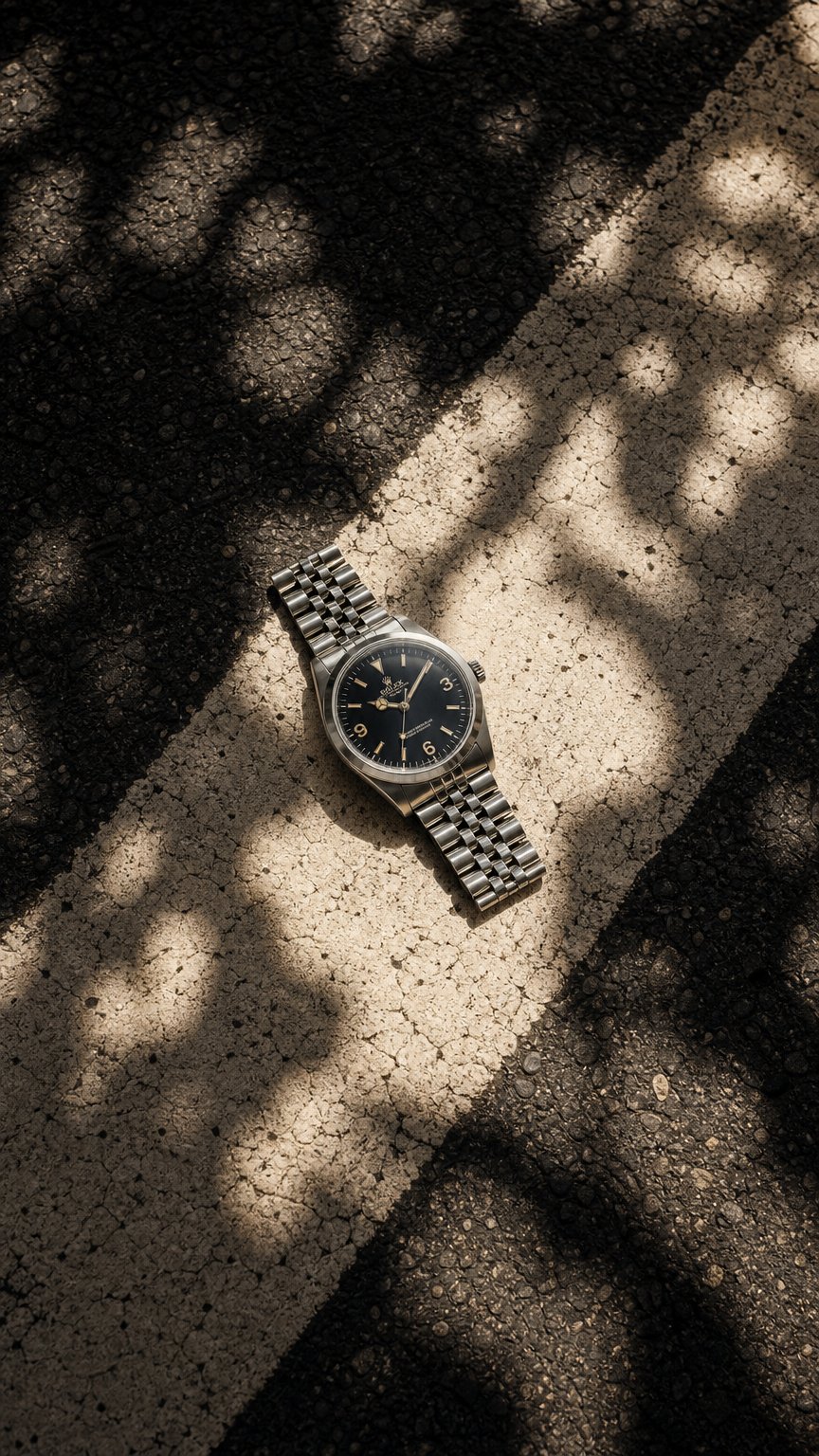 AI product shot of Rolex