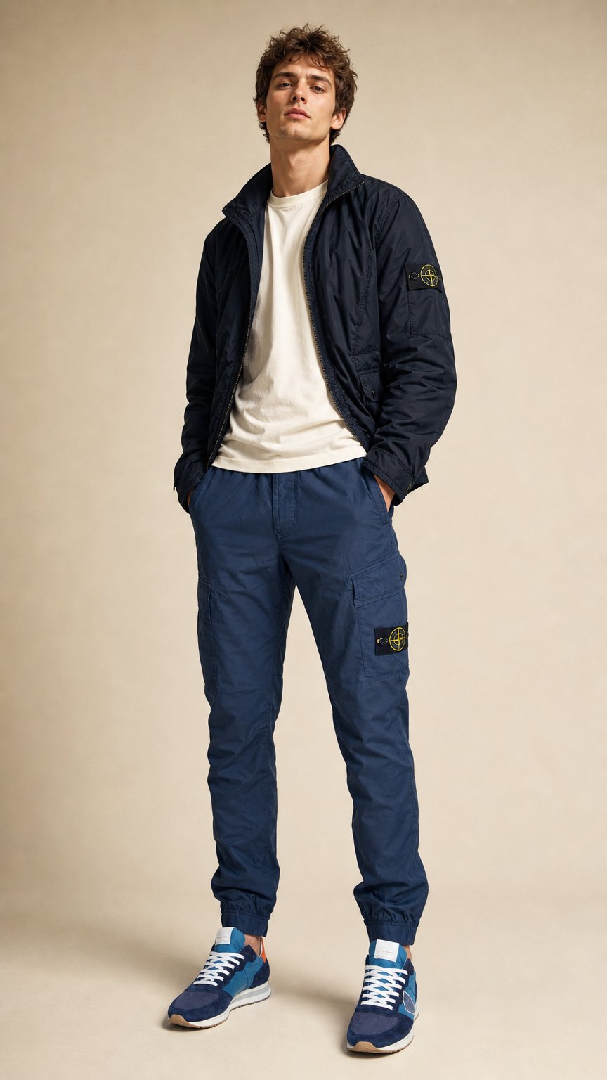 AI product shot of PANTALON STONE ISLAND 531303 0024