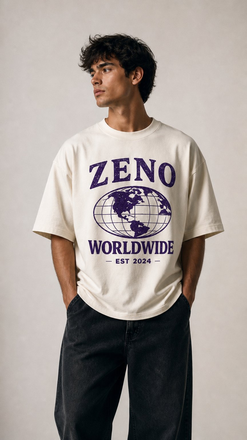 AI product shot of PREORDER - ZENO Worldwide Tee