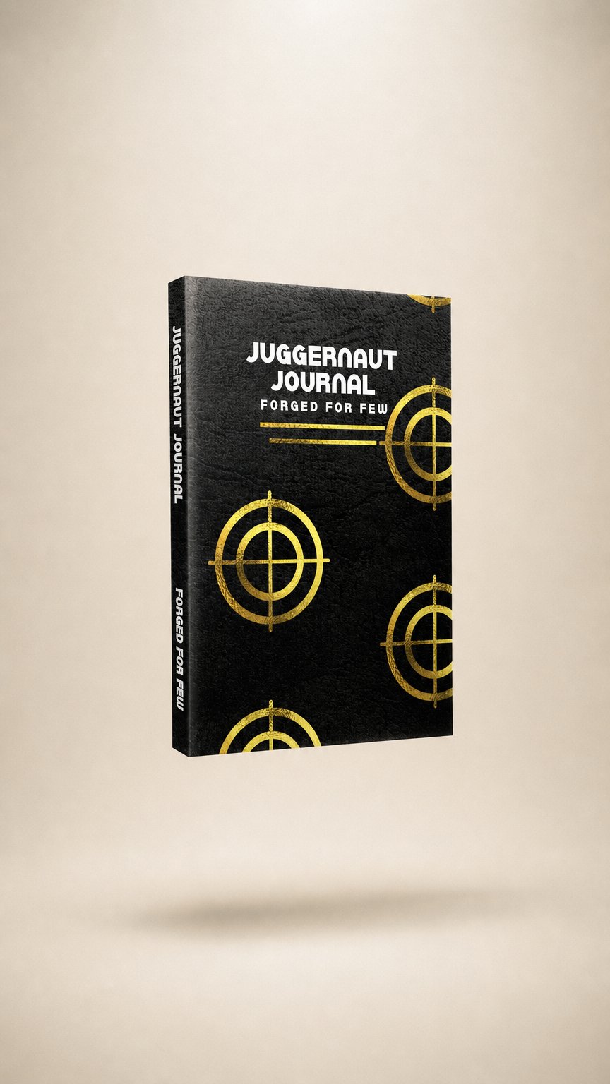 AI product shot of Juggernaut Journal
