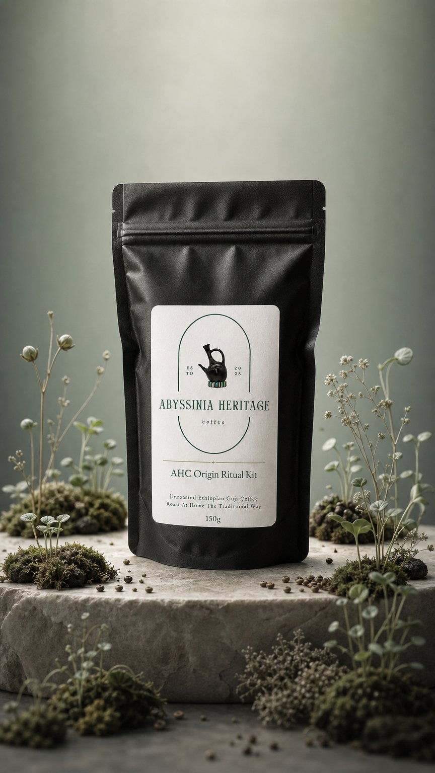 AI product shot of AHC Origin Ritual Kit