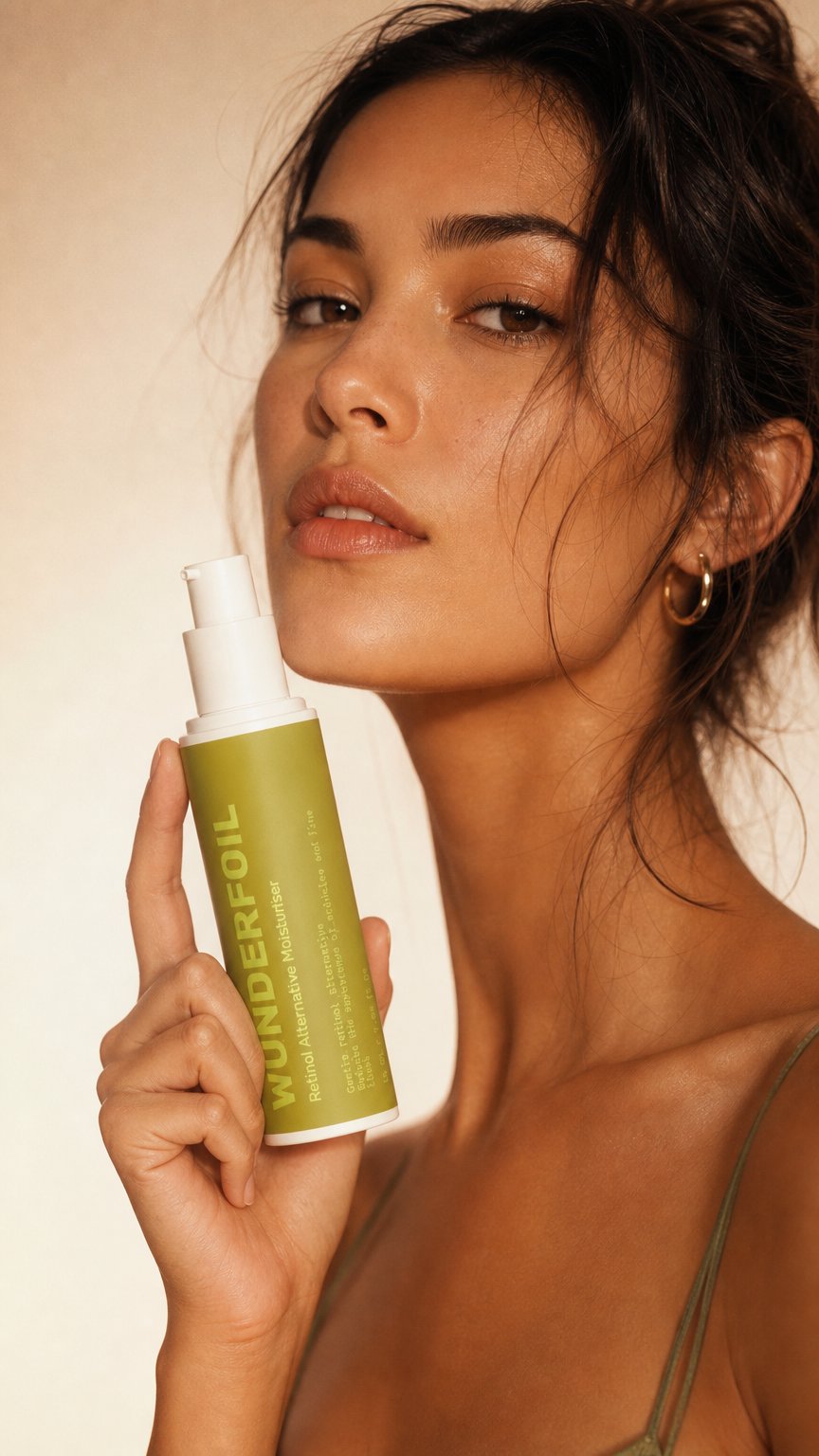 AI product shot of Retinol Alternative Moisturiser