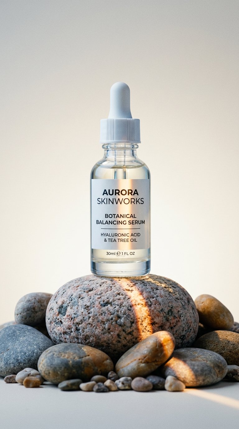 AI product shot of SERININA Salicylic Acid Face - Salycilic Acid Peeling Face Exfoliating Serum - for Acne, Pimples, Dilated Pores and Blackheads - Chemical Peeling Scrub