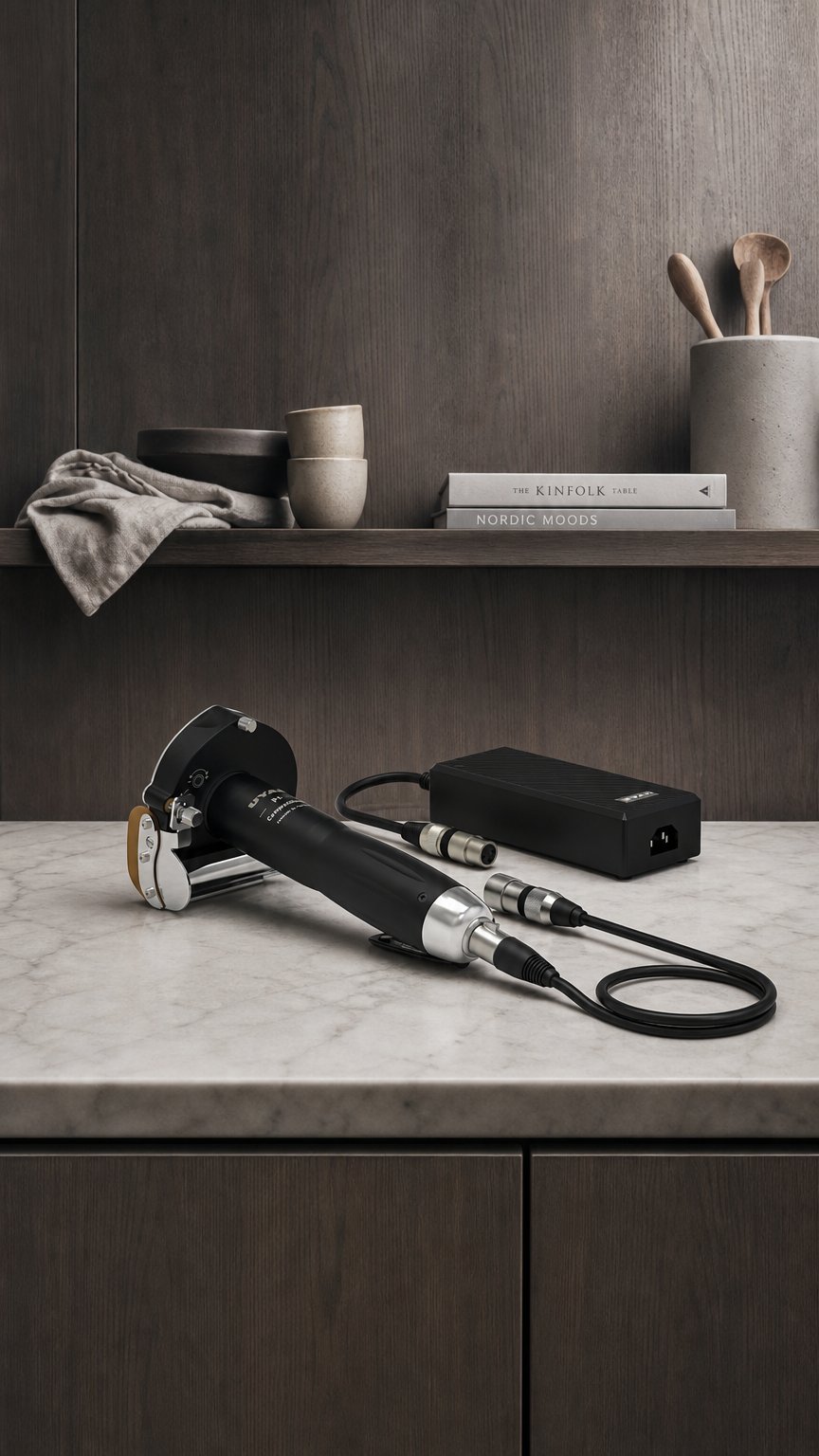 AI product shot of UYAR P180 Competition Dönermesser (mit Netzteil)