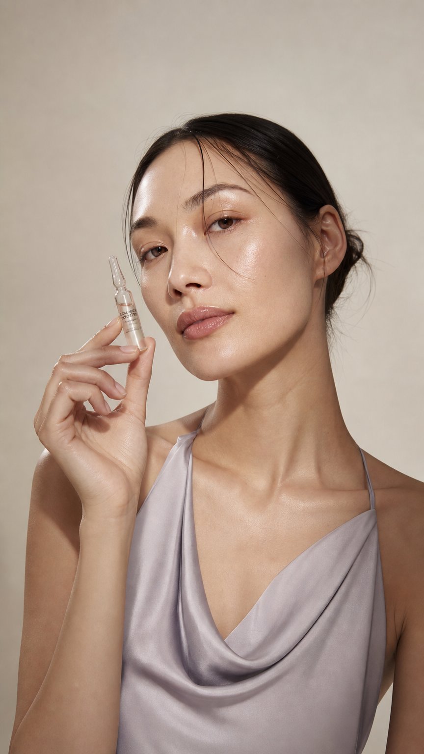 AI product shot of BARUBT Deep Collagen Peptide Intensive Ampoule