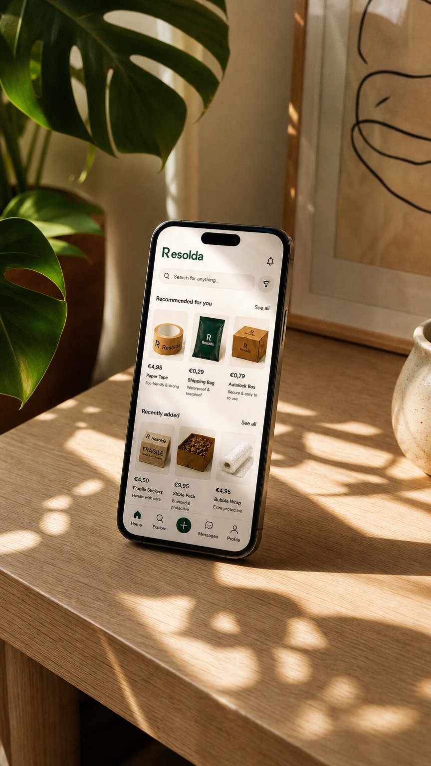 AI product shot of Resolda