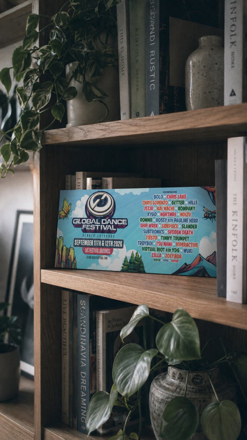 AI product shot of Global Dance Festival 2026 Tickets