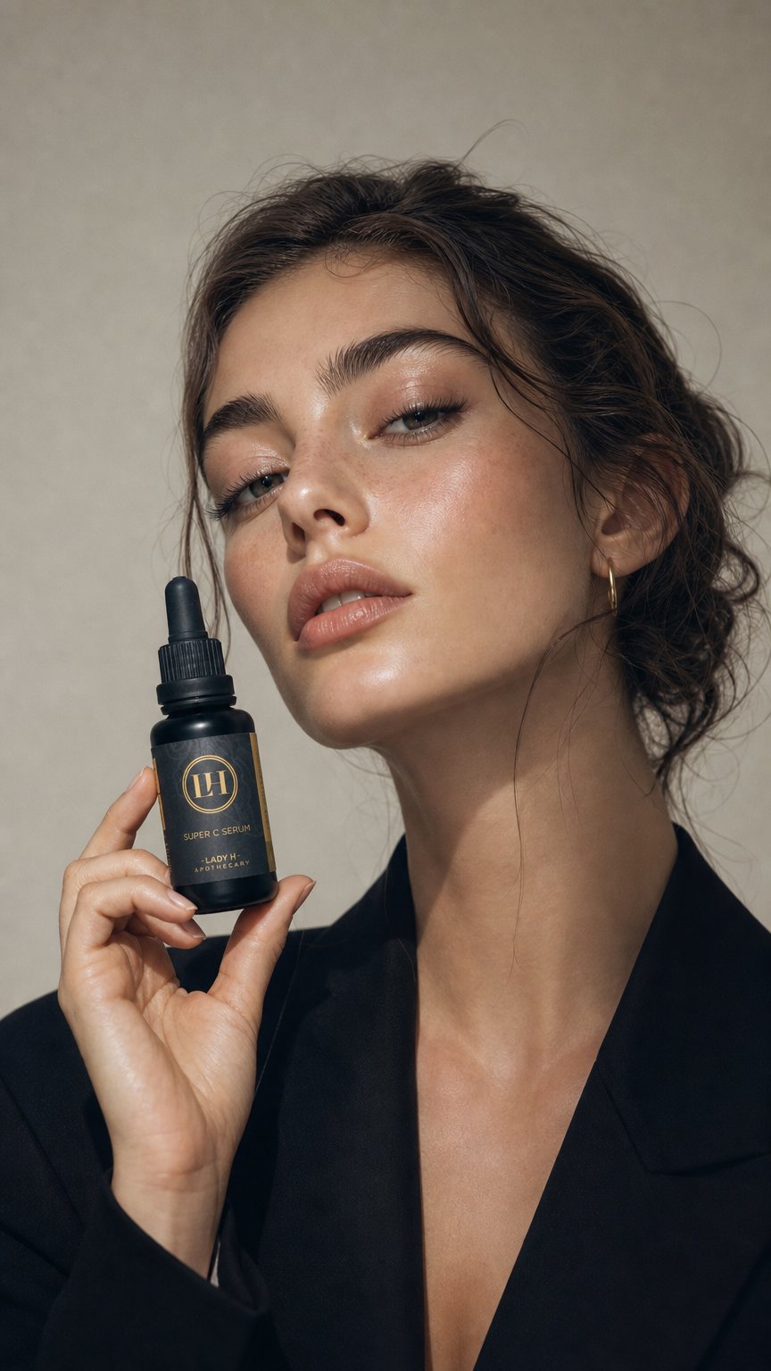 AI product shot of Super C Serum (30ml)