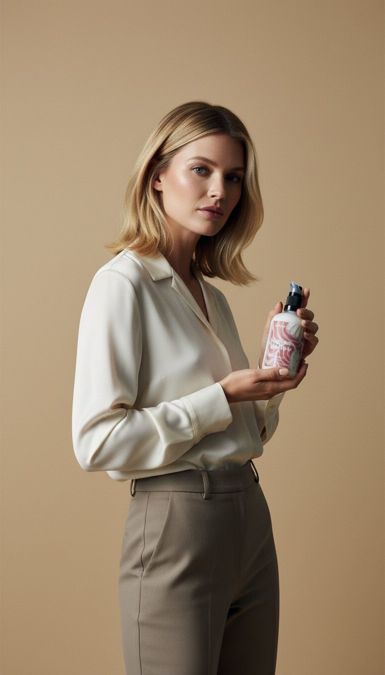 AI product shot of Mellow Mallow Creamy Cleansing Gel