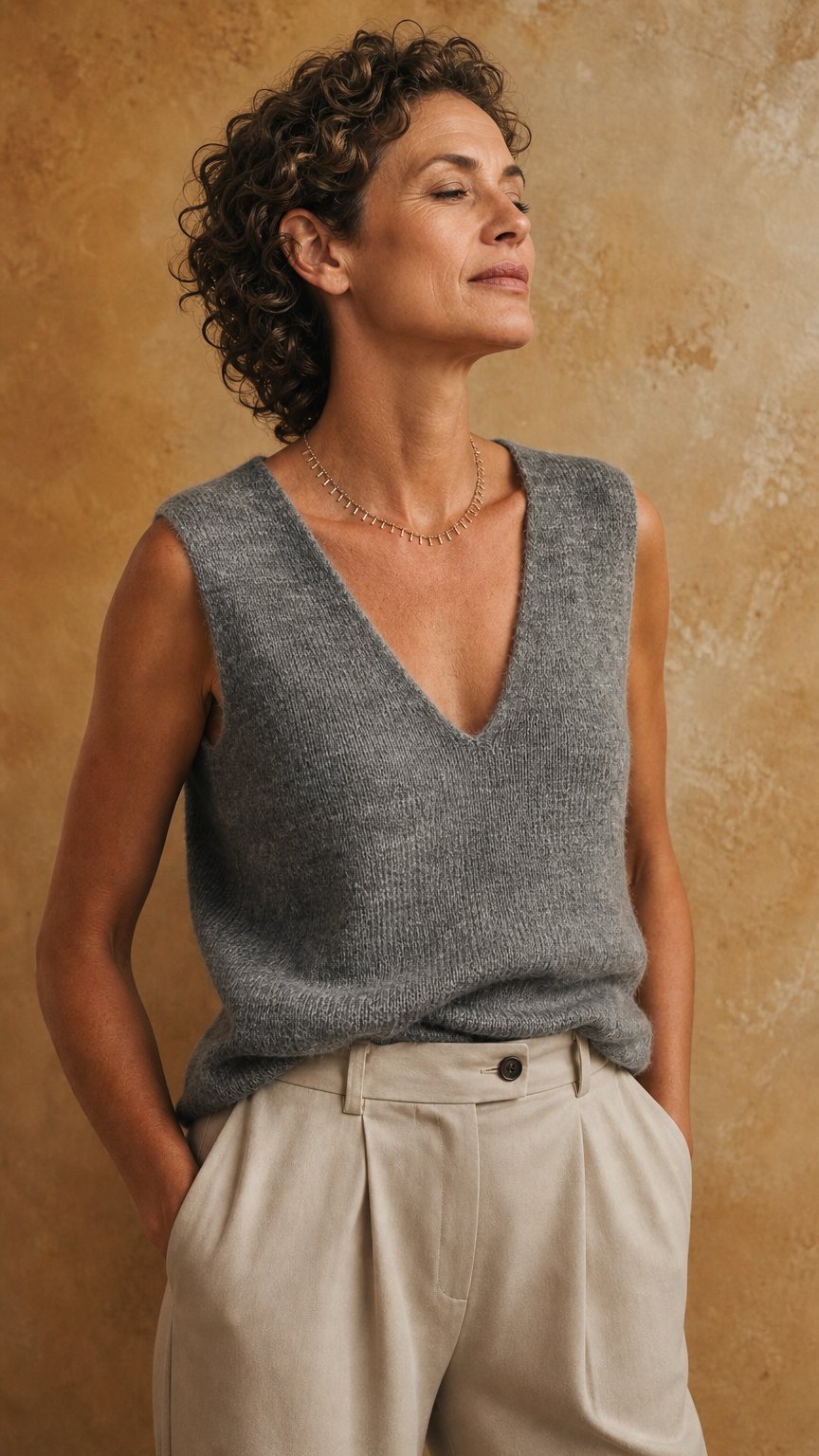 AI product shot of Sunbeam Necklace (Tarnish-Free)
