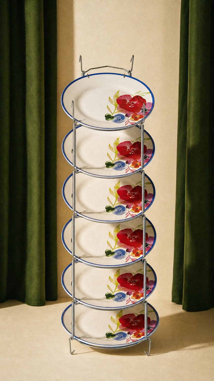 AI product shot of Plate holder with spring