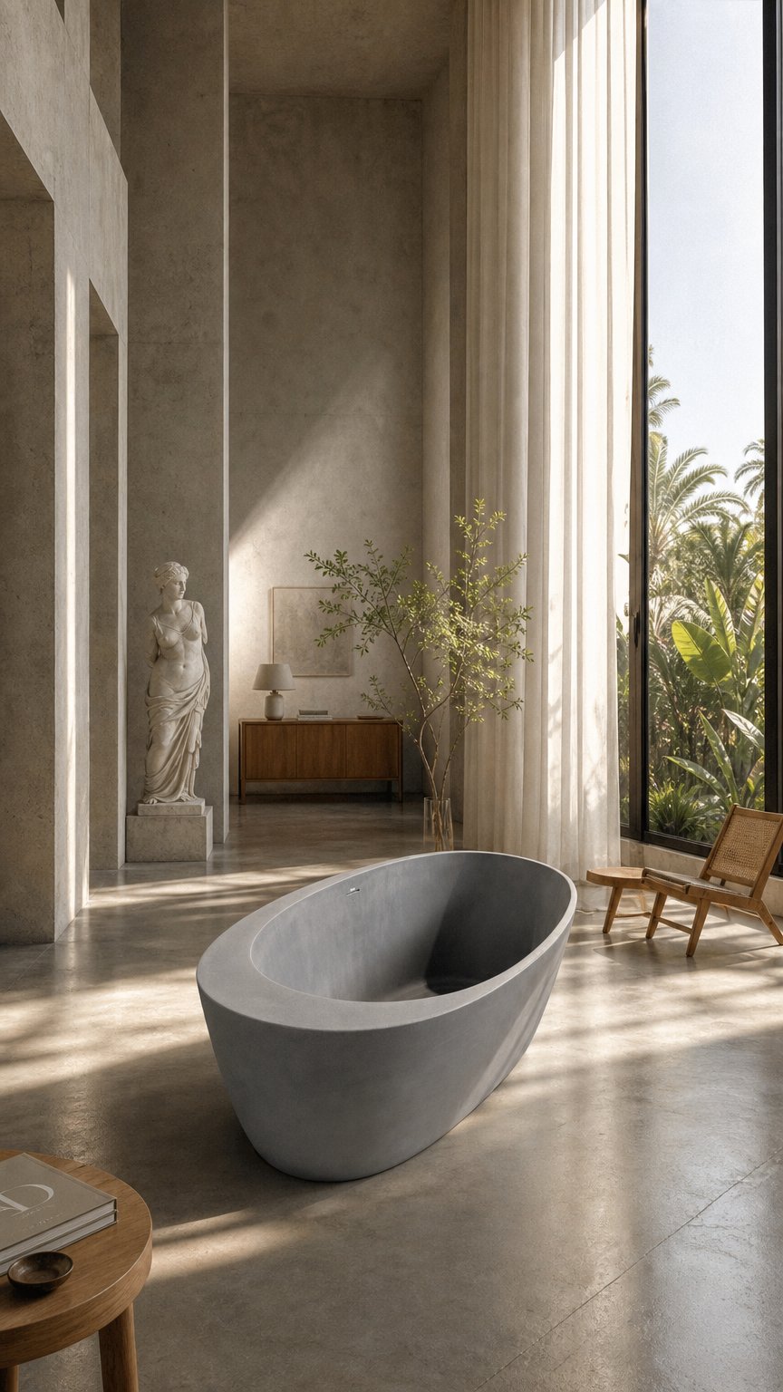 AI product shot of BATHTUB BMD 01