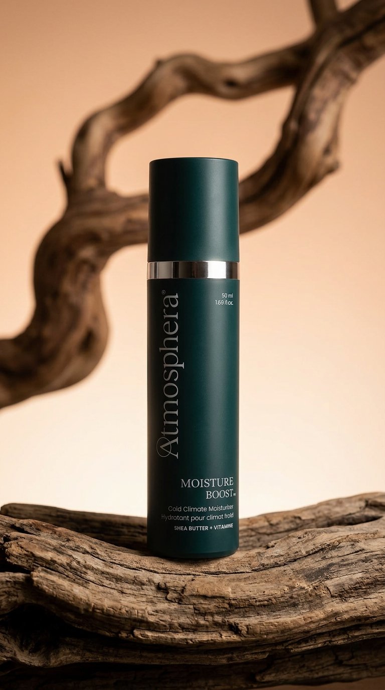 AI product shot of MOISTURE BOOST™ - Cold Climate Moisturizer