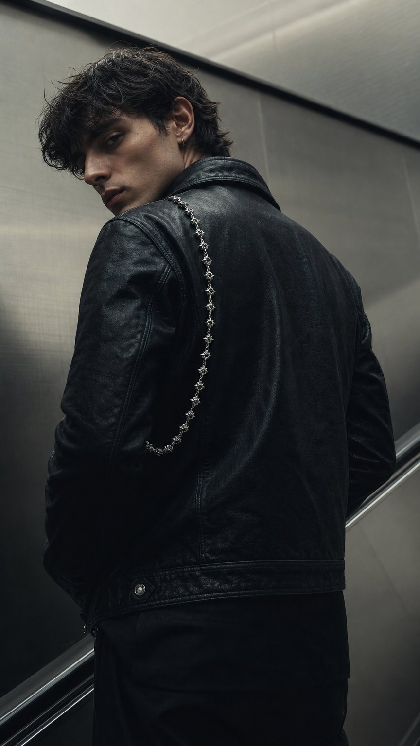 AI product shot of Hollywood Wallet Chain