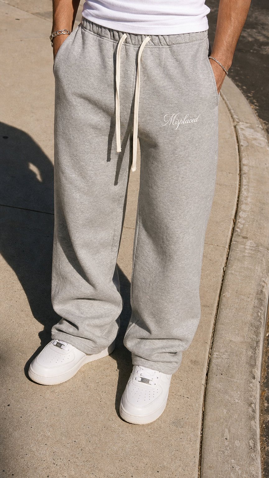 AI product shot of Misplaced Simple Sweats
