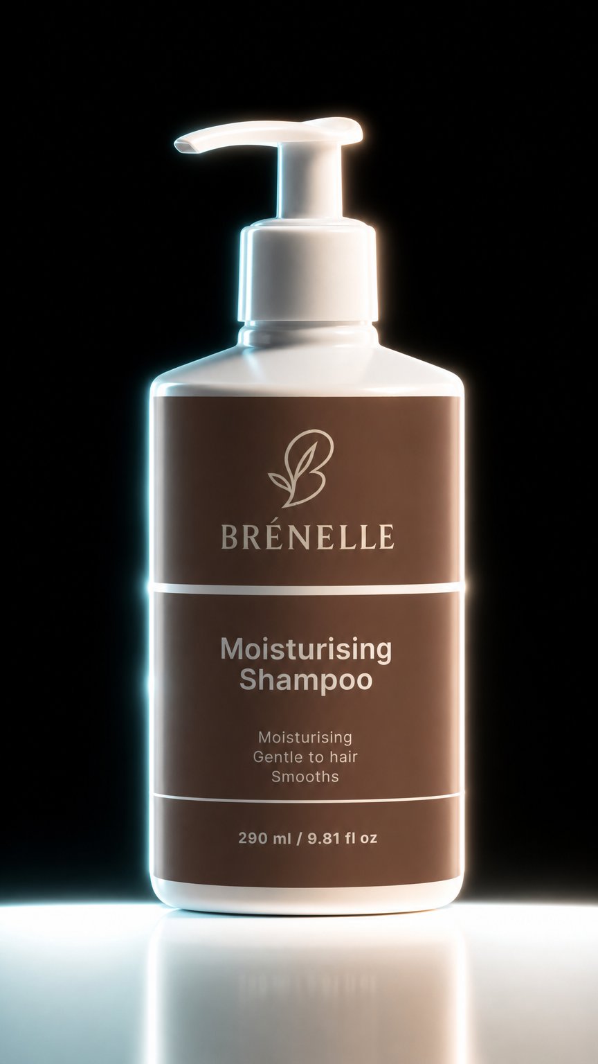 AI product shot of Moisturising Shampoo