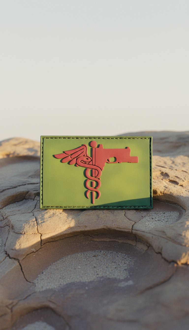 AI product shot of Healer Protector Patch (Green)