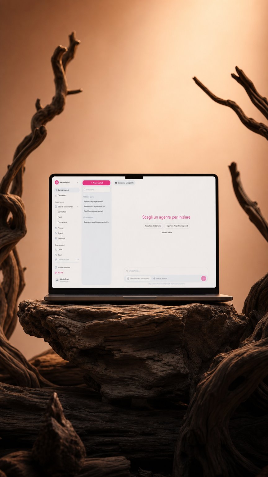 AI product shot of Neurally Platform