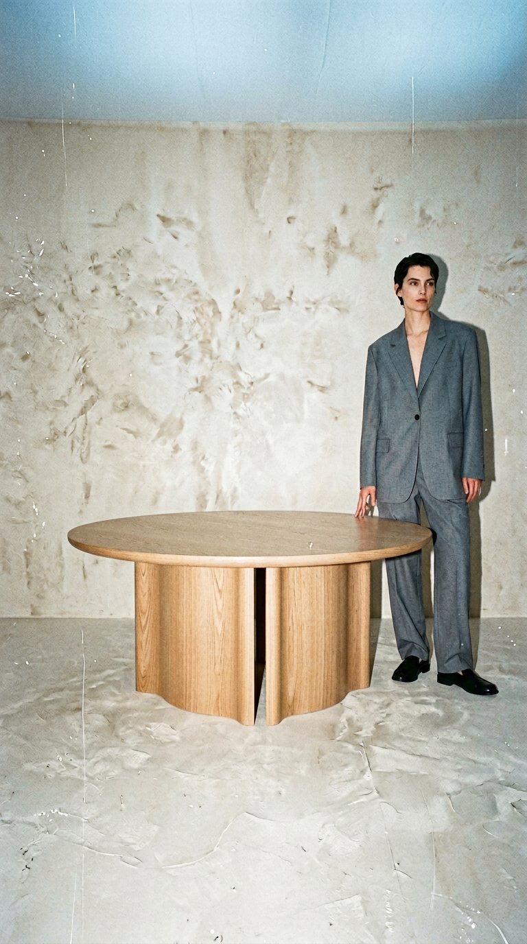 AI product shot of Leon Coffee Table - Natural Ash
