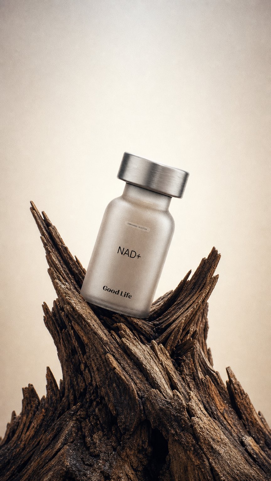 AI product shot of NAD+ Injections