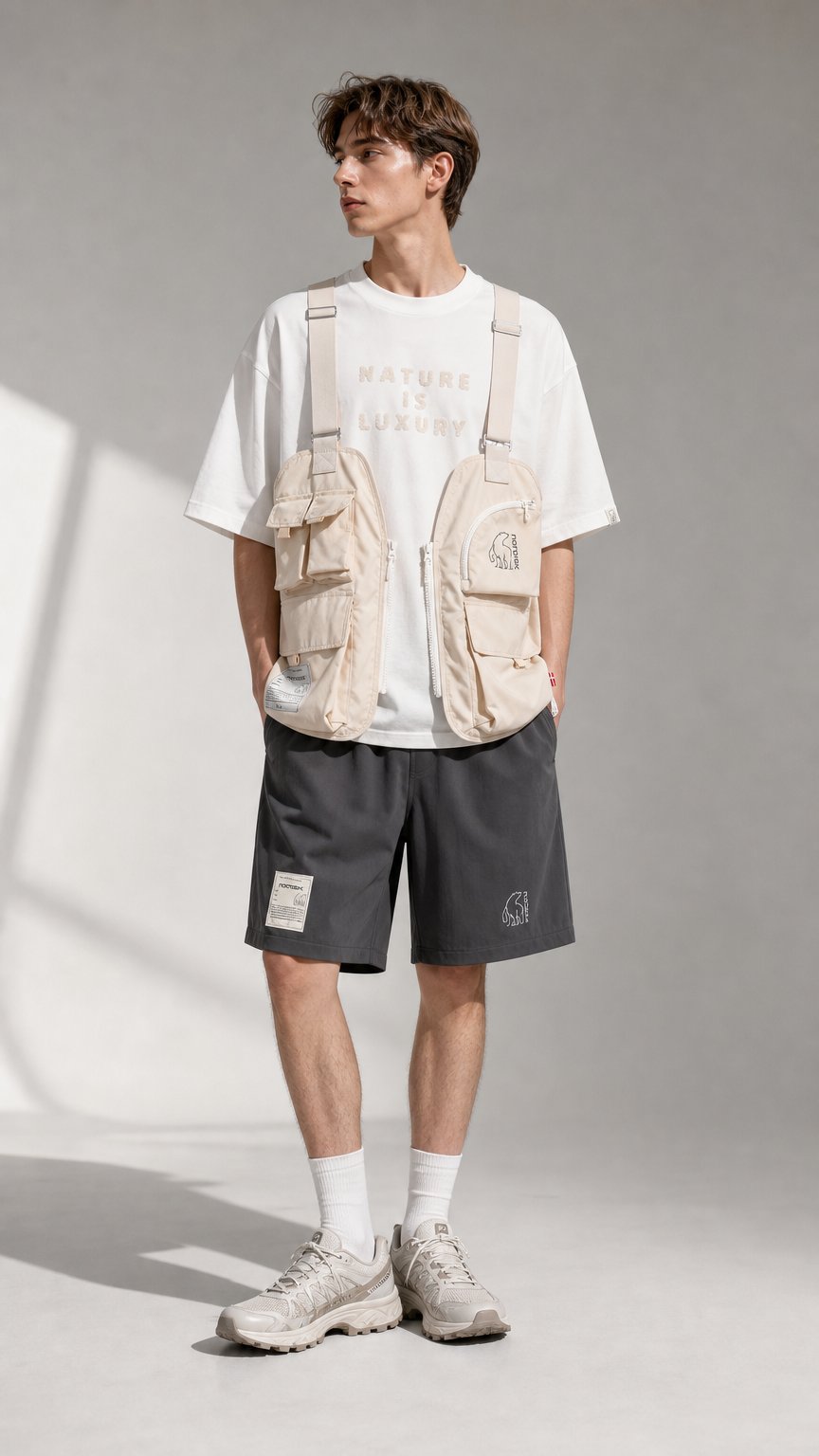 AI product shot of NORDISK APPAREL 2026 SUMMER COLLECTION