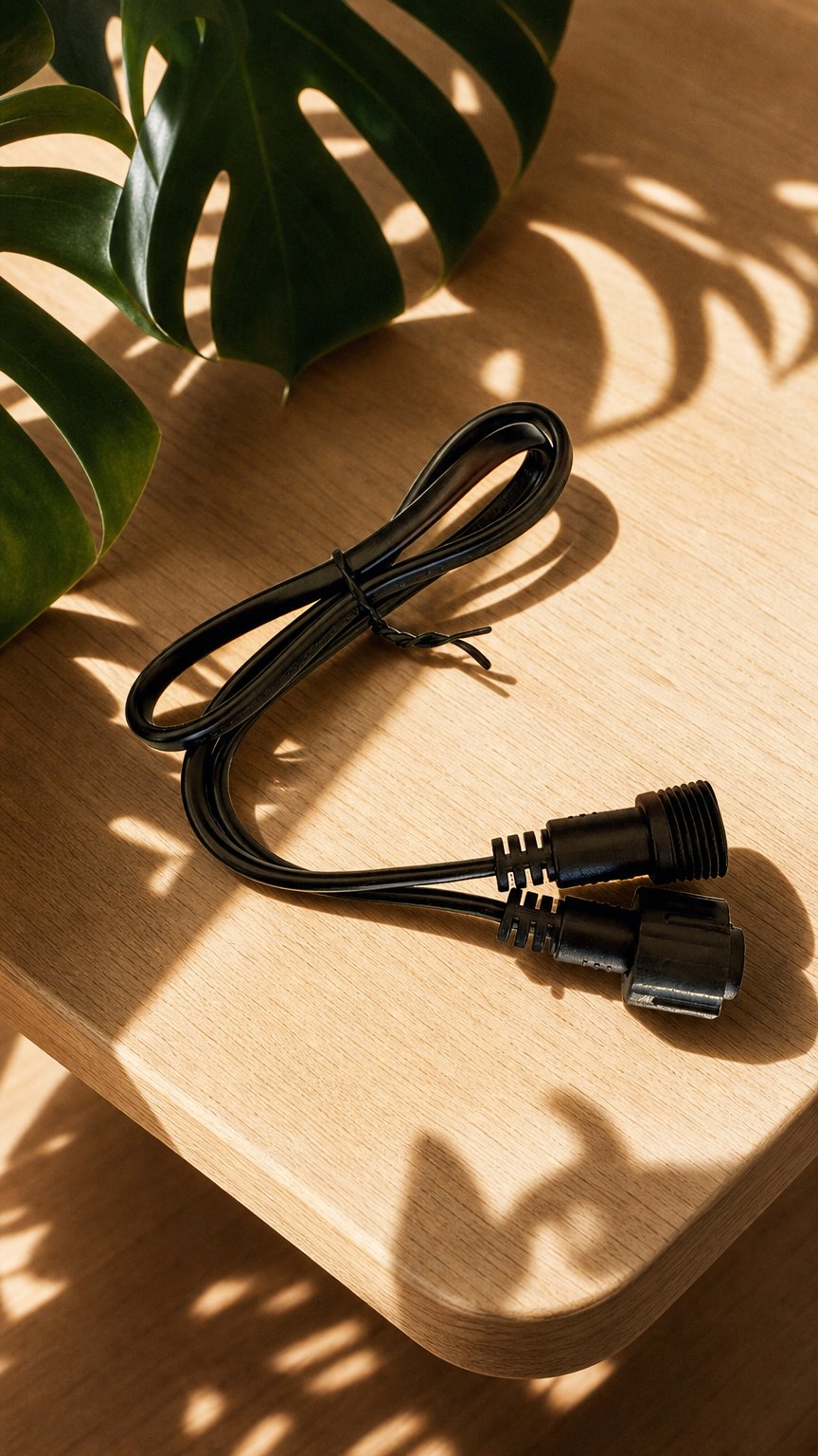 AI product shot of Inkbird Plus - Heat Mat Extension Connector Cable - Only works with Inkbird SUB-MATS