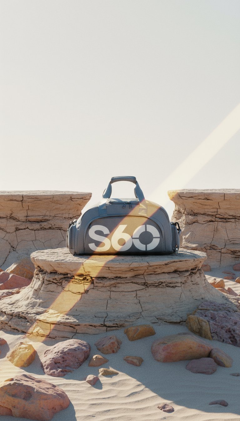 AI product shot of Mochila Tática Impermeável Militar Reforçada Grande 50litros