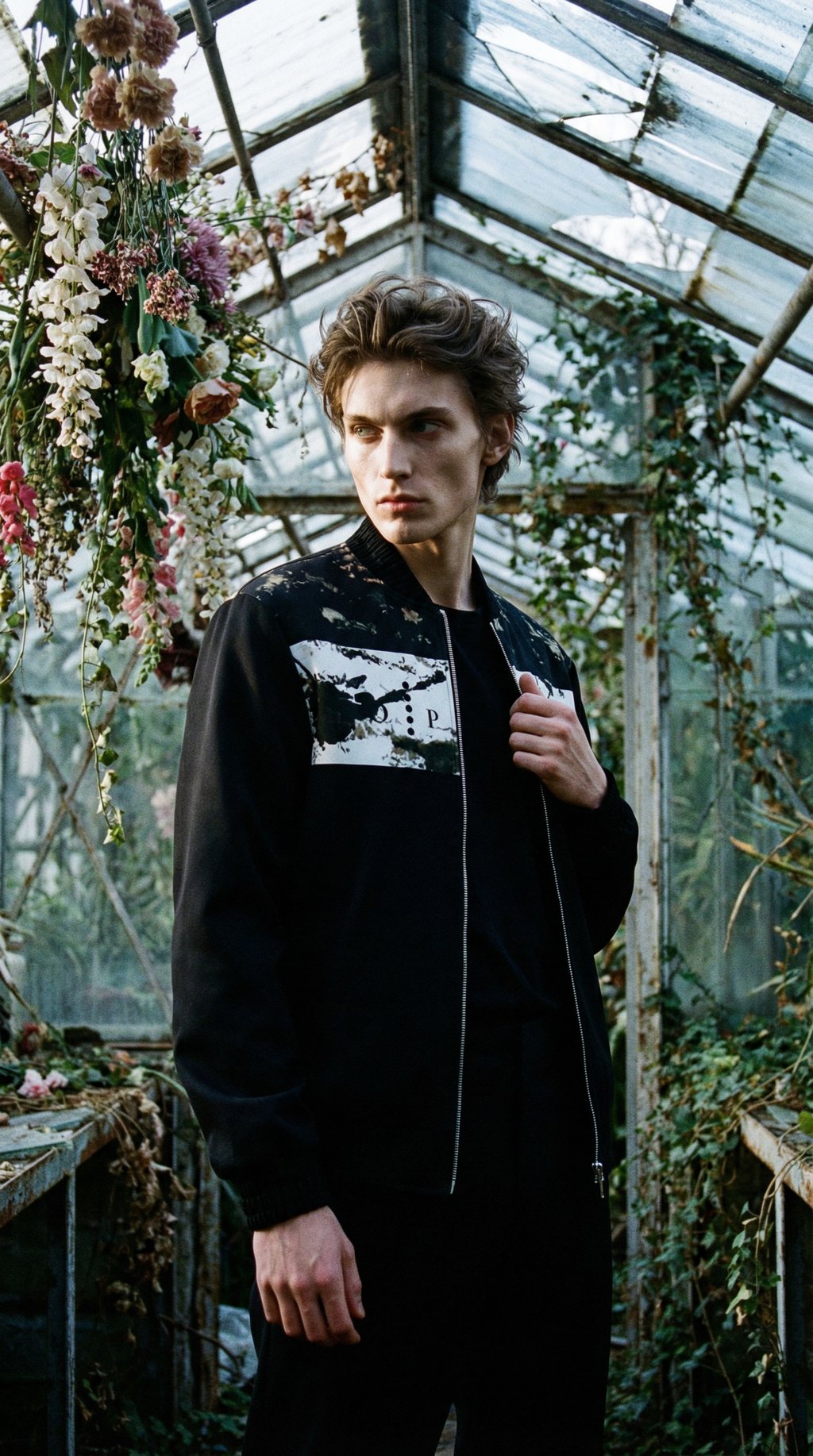 AI product shot of Dup'le Bomber Jacket