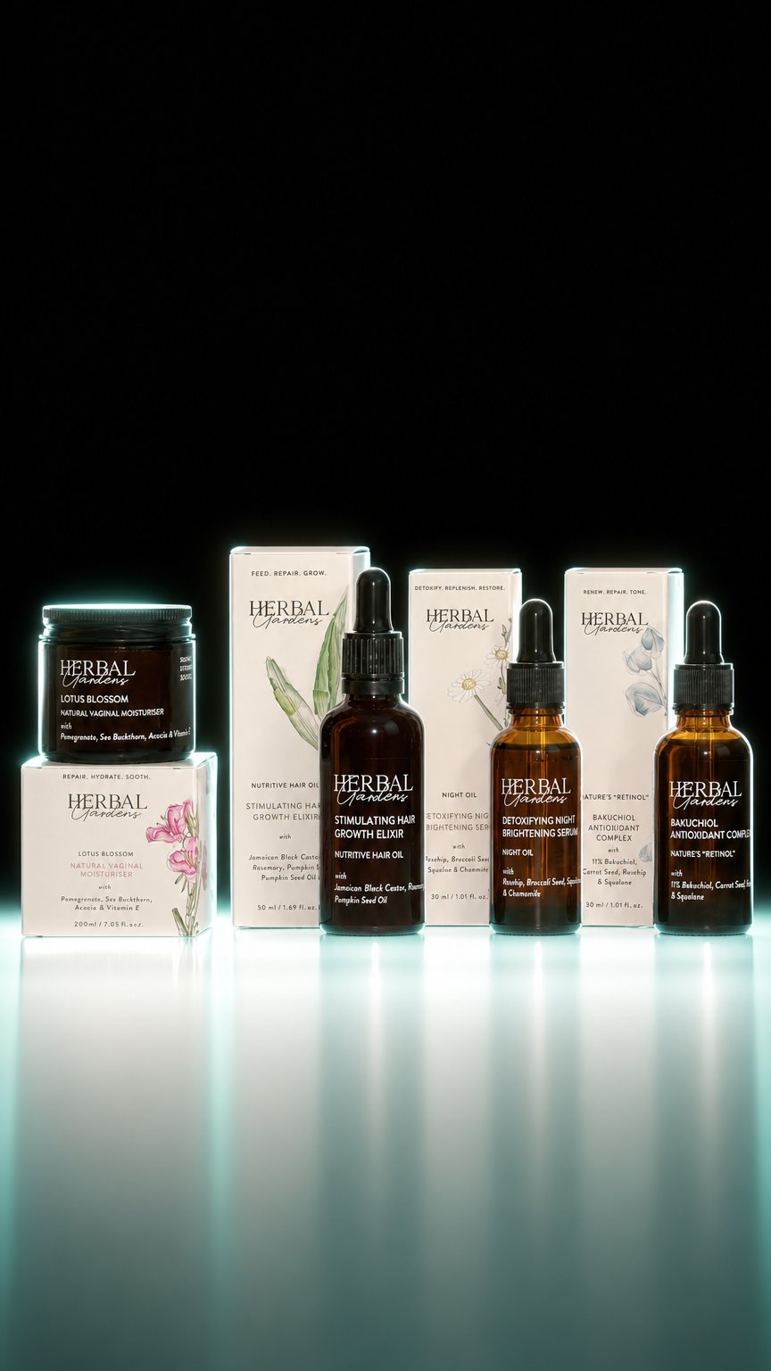 AI product shot of Menopause Radiance Ritual