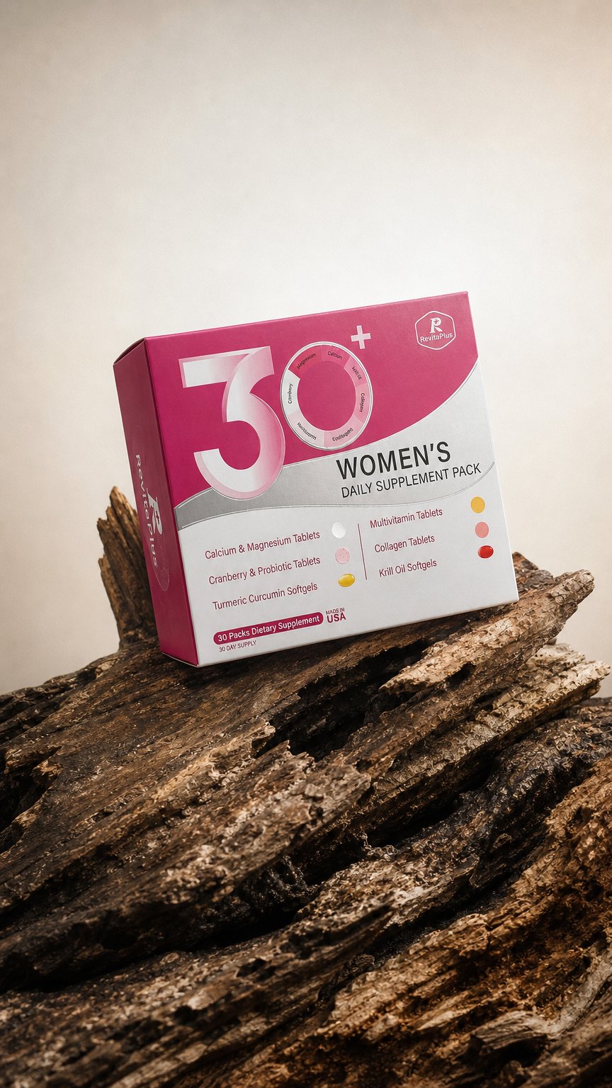AI product shot of Beauty Pack — Women’s Daily 6 Essentials